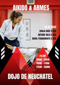 Aïkido and Weapons course, 14.10.2023