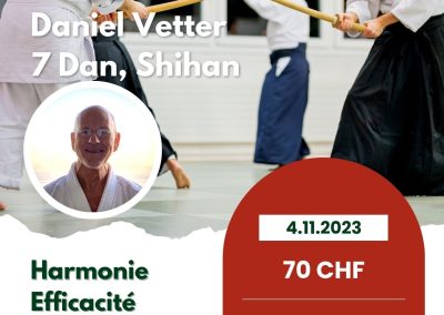 Seminar autumn, 4.11.2023 Daniel Vetter 7 Dan,Shihan